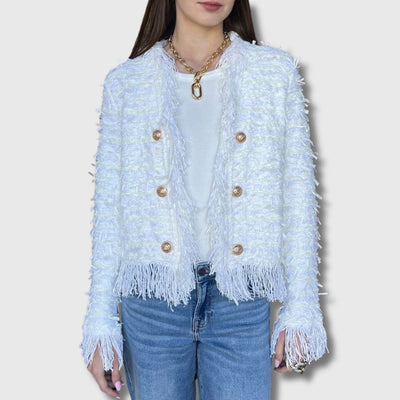 Linda - Casual Fringe Cardigan | Limited Edition