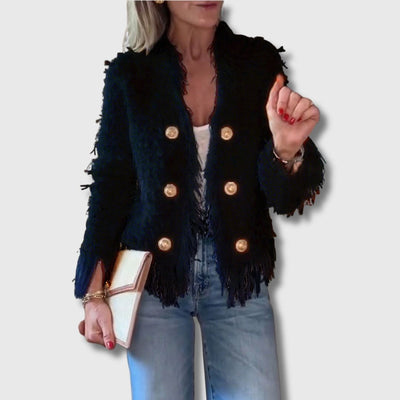 Linda - Casual Fringe Cardigan | Limited Edition
