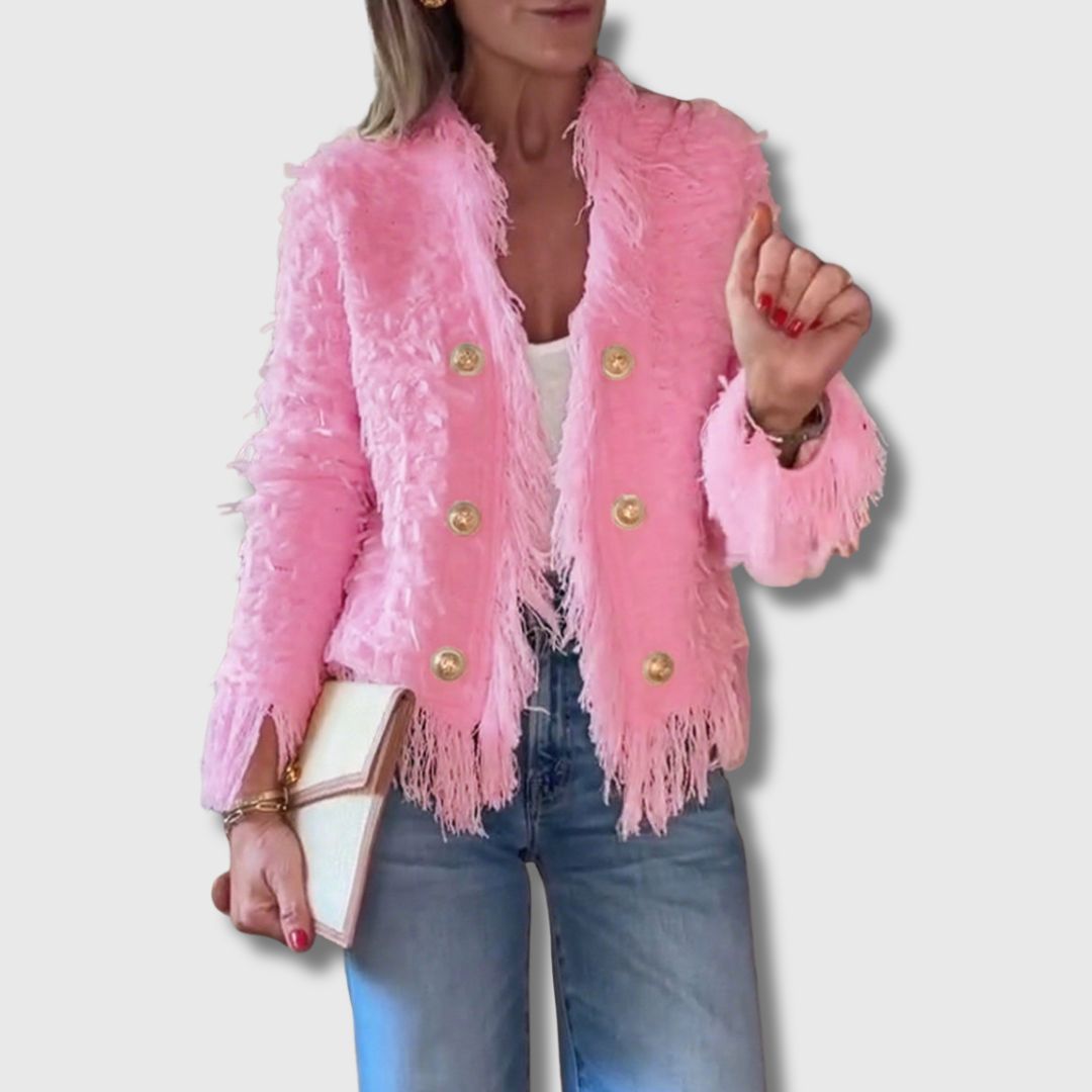 Linda - Casual Fringe Cardigan | Limited Edition