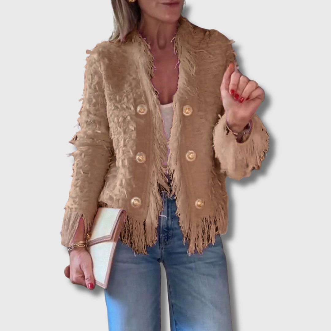 Linda - Casual Fringe Cardigan | Limited Edition