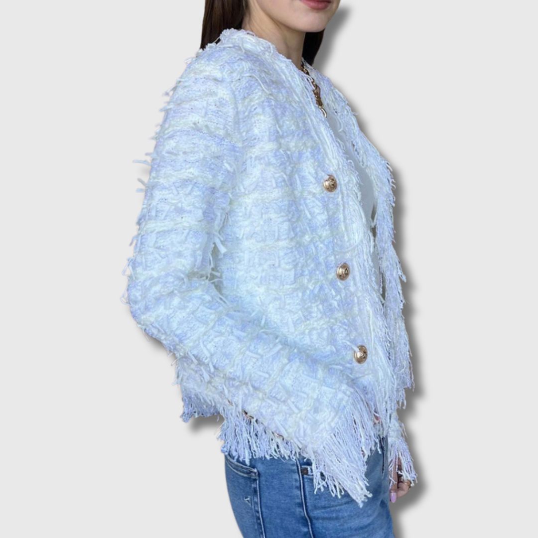 Linda - Casual Fringe Cardigan | Limited Edition