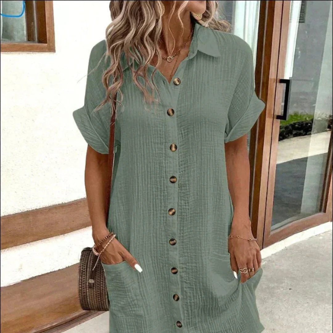 Gerrieke™ | Elegant Polo Dress