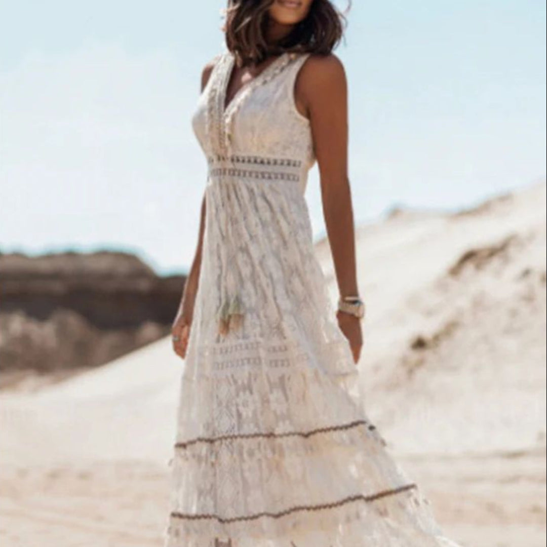 Wijnanda™ | Luxe Bohemian Dress