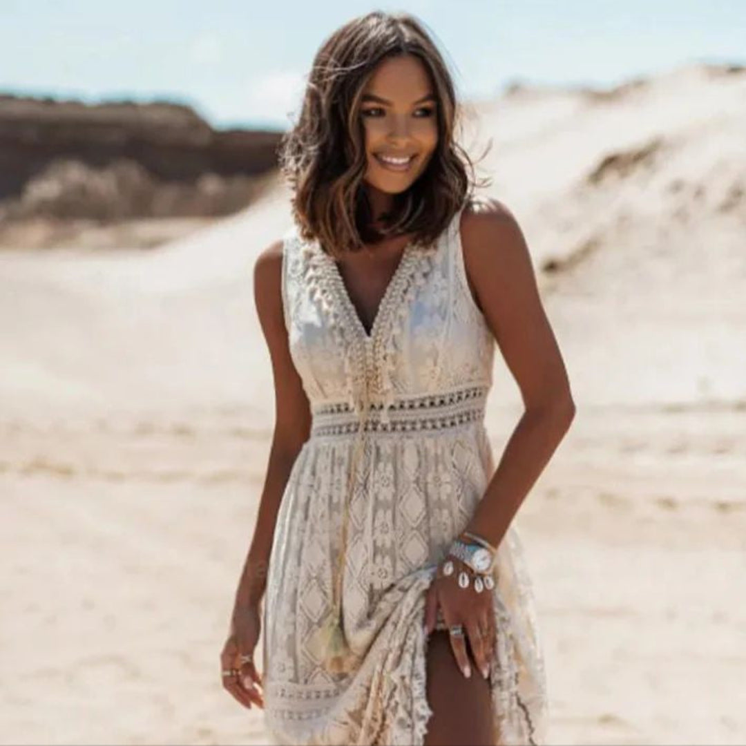 Wijnanda™ | Luxe Bohemian Dress