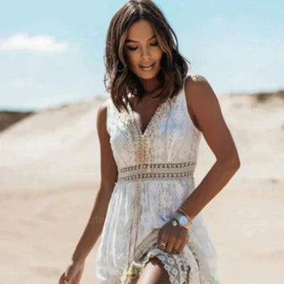 Wijnanda™ | Luxe Bohemian Dress