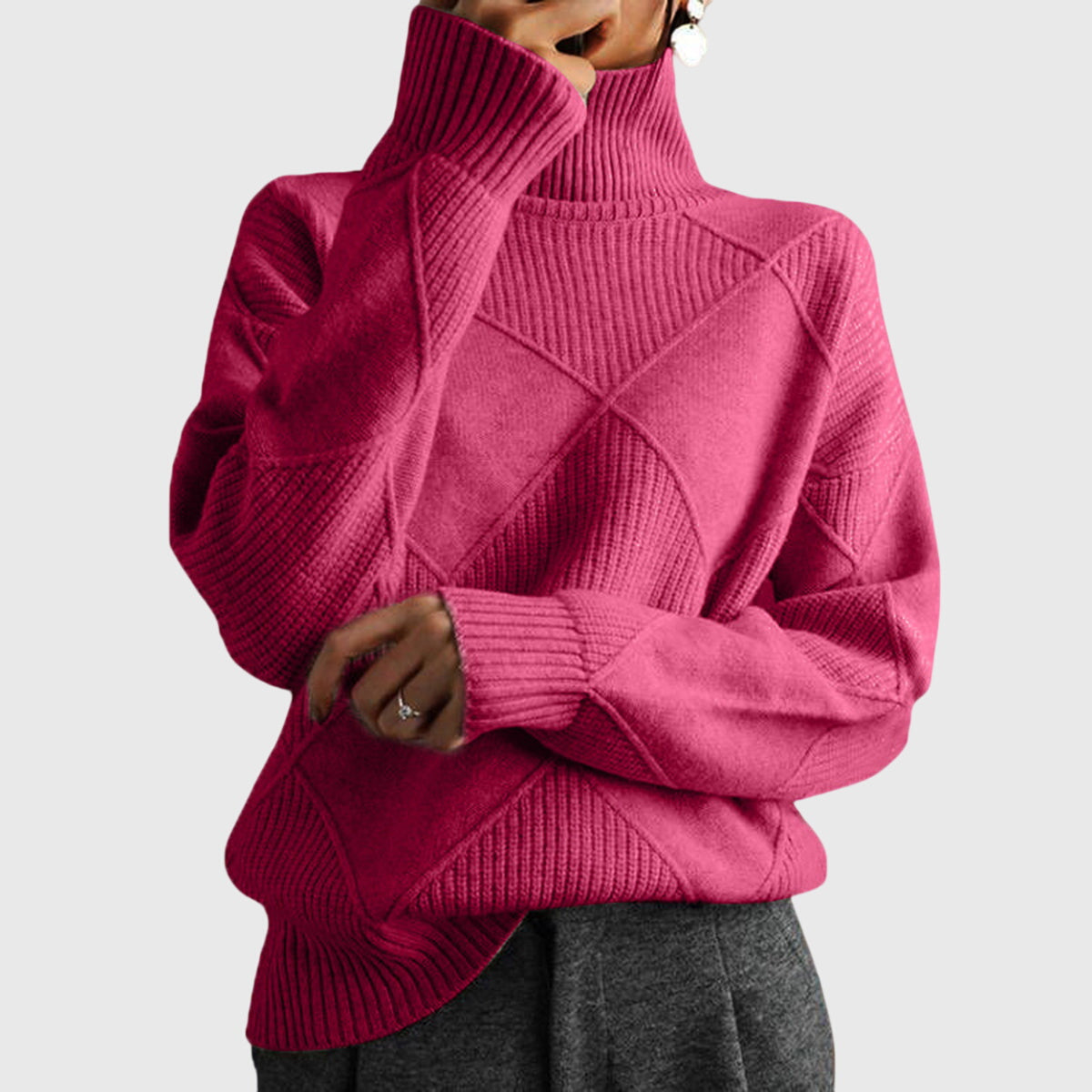 Elowen™ | Turtleneck Sweater