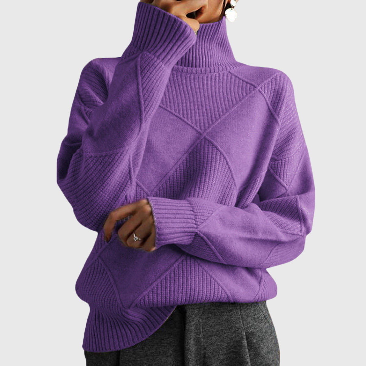 Elowen™ | Turtleneck Sweater