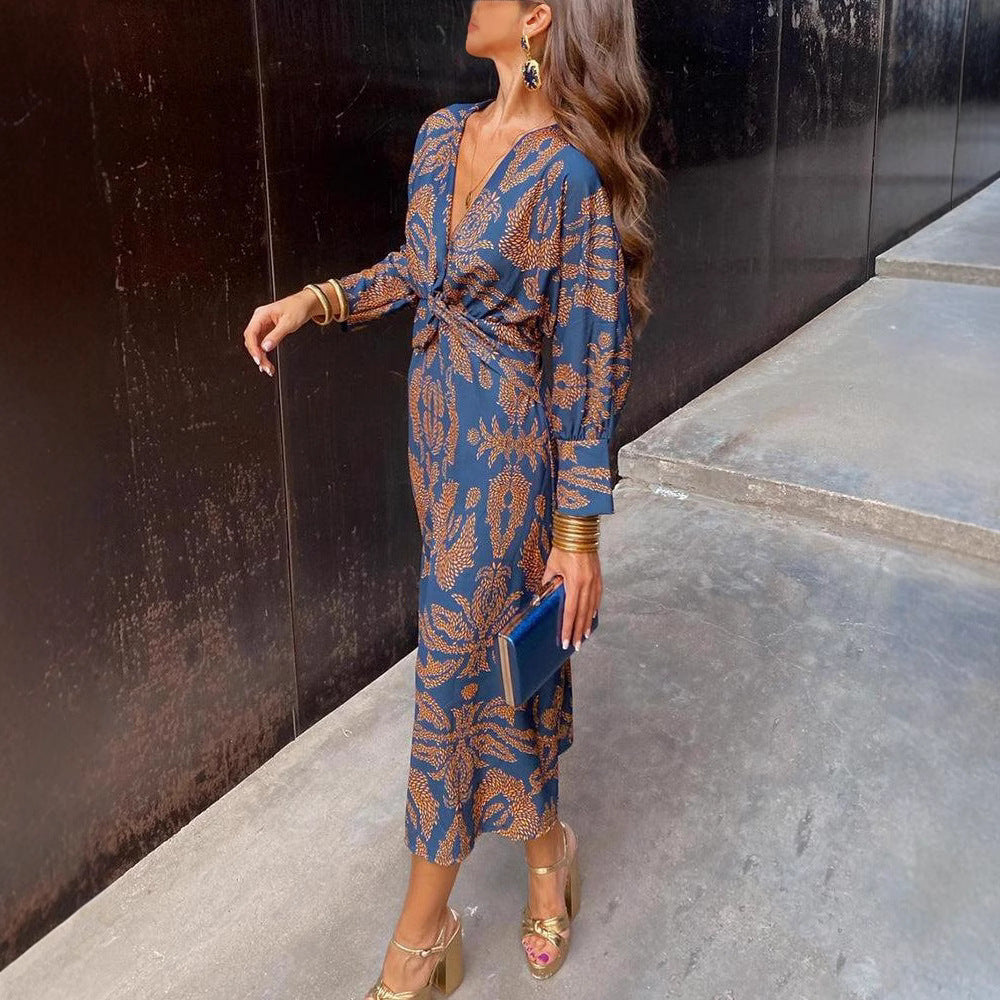 Isaura™ | Elegant dress with long sleeves