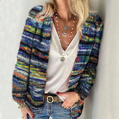 Elara™ | Vibrant and Cozy Cardigan