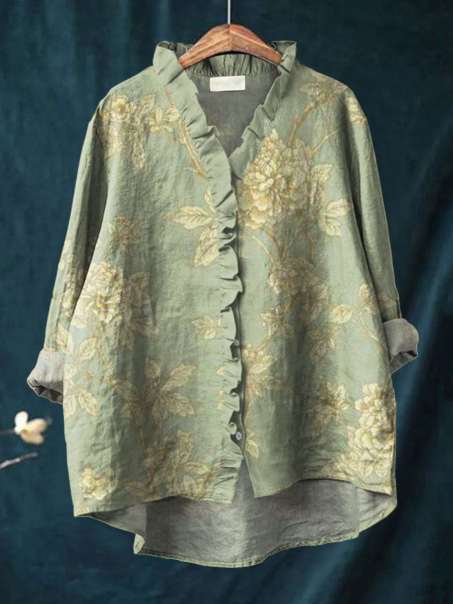 ROSALINDE | Ruffle Blouse