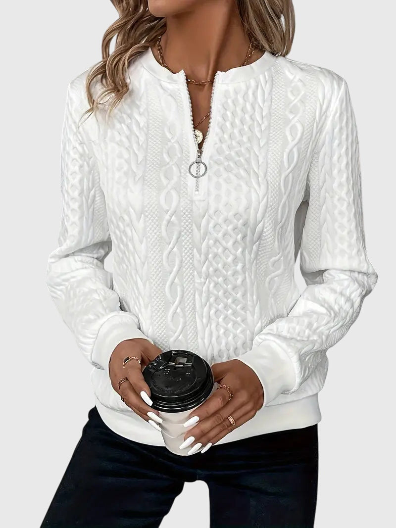 Elowen™ | Cardigan with Asymmetrical Hem