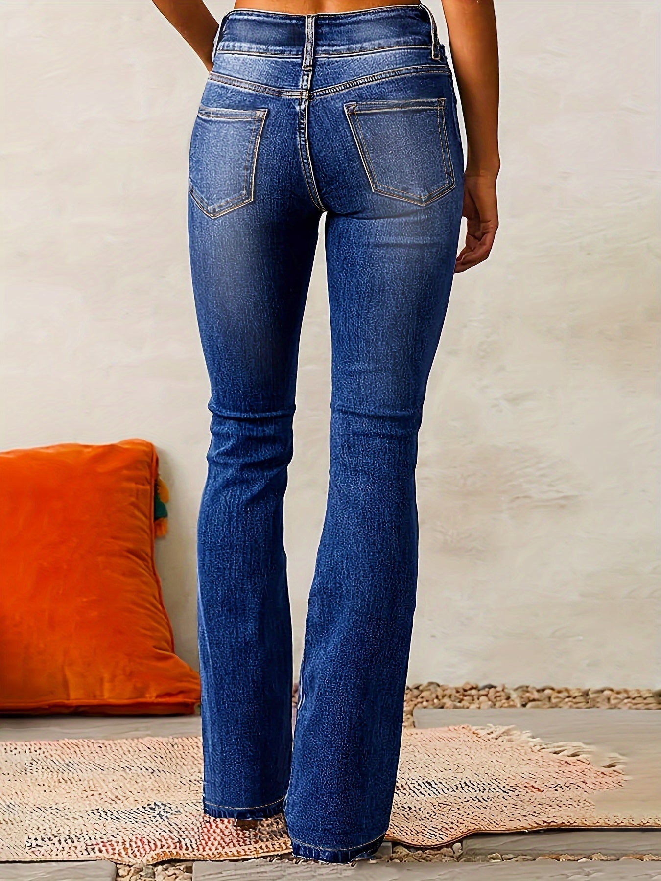 Raventa® | High Waist Flared Jeans
