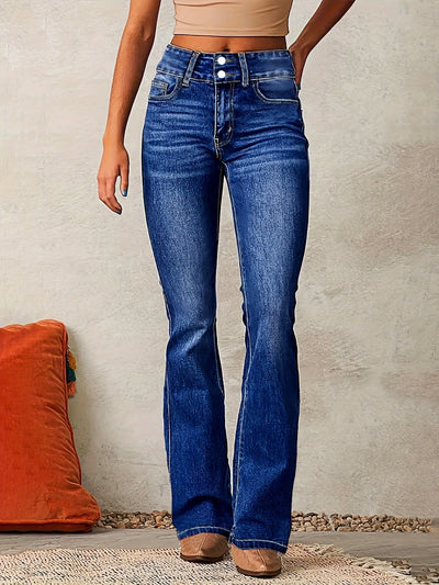 Raventa® | High Waist Flared Jeans