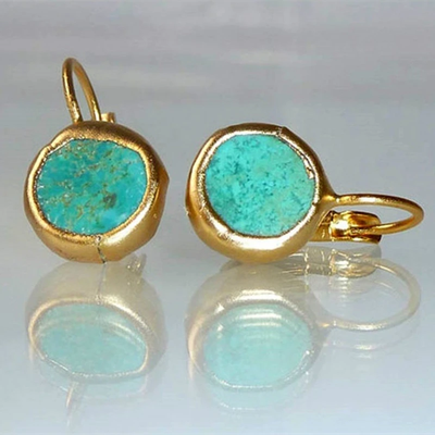 Elowenara™ | Gilded Turquoise Elegance