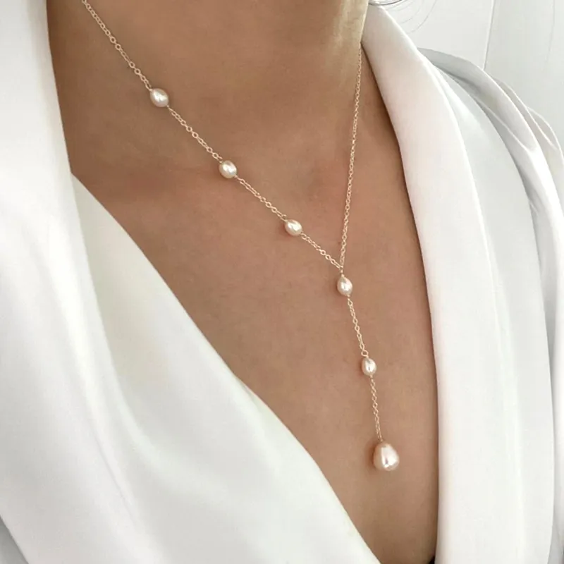 Lystra™ | Timeless Elegance Pearl Pendant Necklace