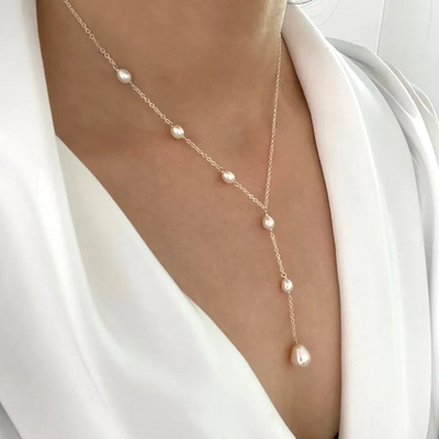 Lystra™ | Timeless Elegance Pearl Pendant Necklace