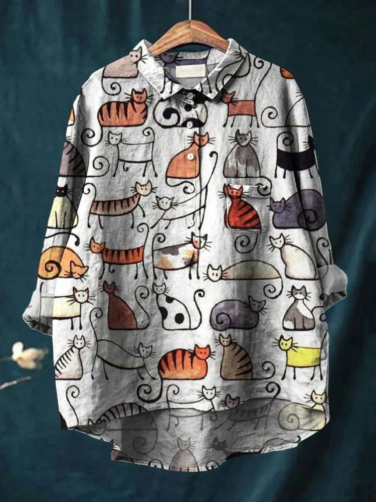 Cat | Artistic Animal T-shirt