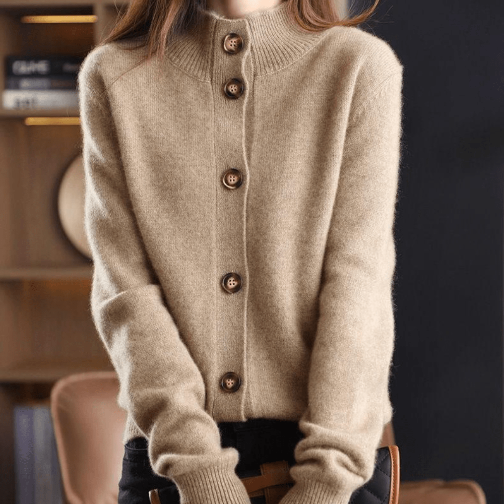 Isolde™ | Opulent Cashmere Knit Cardigan
