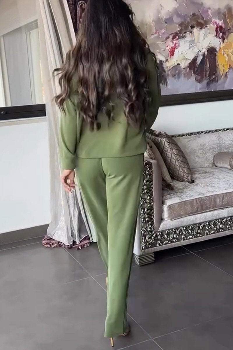 Sparkelle® | Glitter Accent Tracksuit