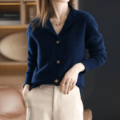 Isolde™ | Opulent Cashmere Knit Cardigan