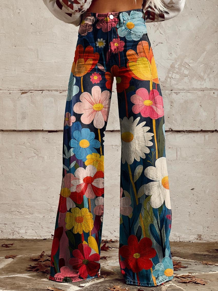 Gera - Joyful Flower Pants