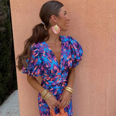 Marysa™ | Long and Colorful Dress