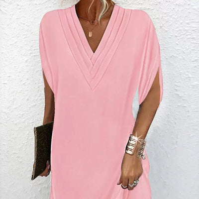 Anemoon™ | Elegant Dress with V-Neck 1+1 FREE