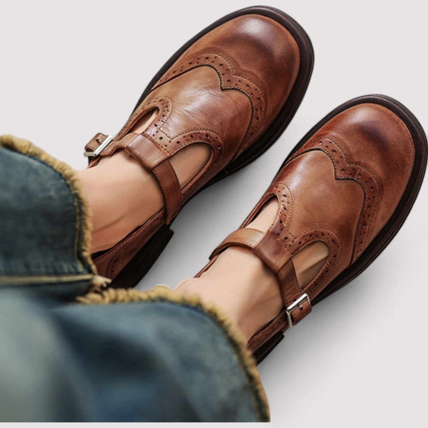 Thalira™ | Orthopedic T-Strap Heels