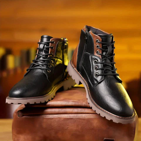 Jethro | Premium Leather Lace-Up Shoes