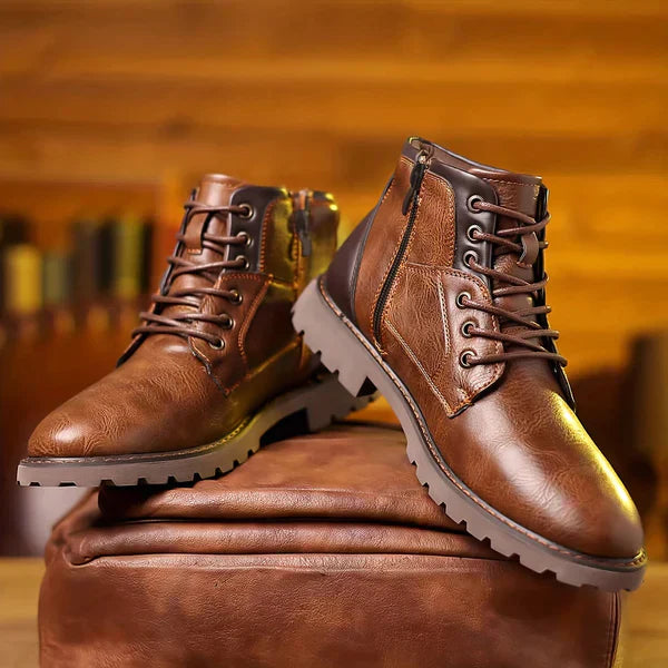 Jethro | Premium Leather Lace-Up Shoes