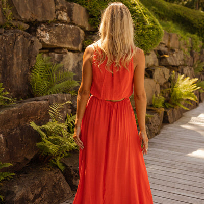 Emma™ | The summer dress in vibrant orange