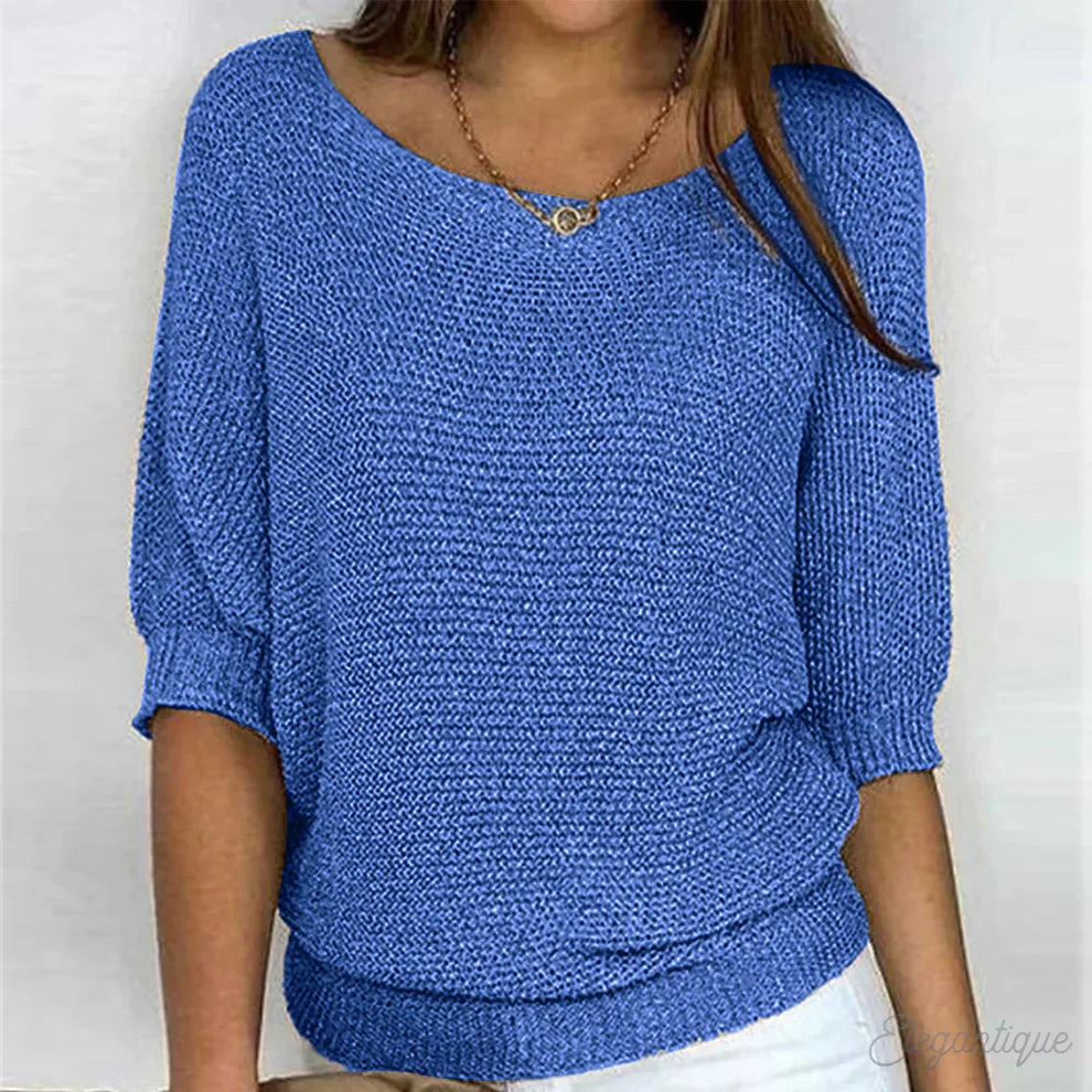 Elaris™ | Elegant Knit Sweater