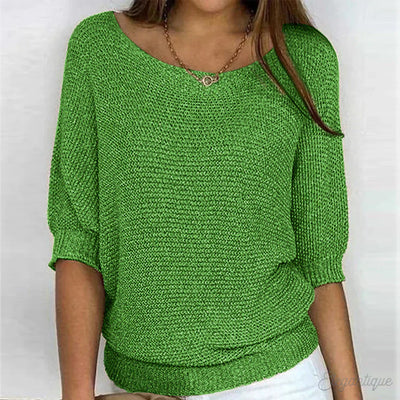 Elaris™ | Elegant Knit Sweater