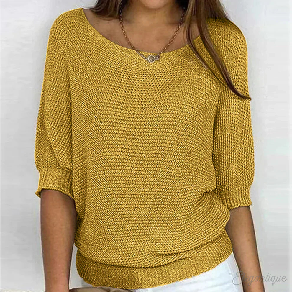 Elaris™ | Elegant Knit Sweater