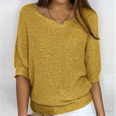 Elaris™ | Elegant Knit Sweater