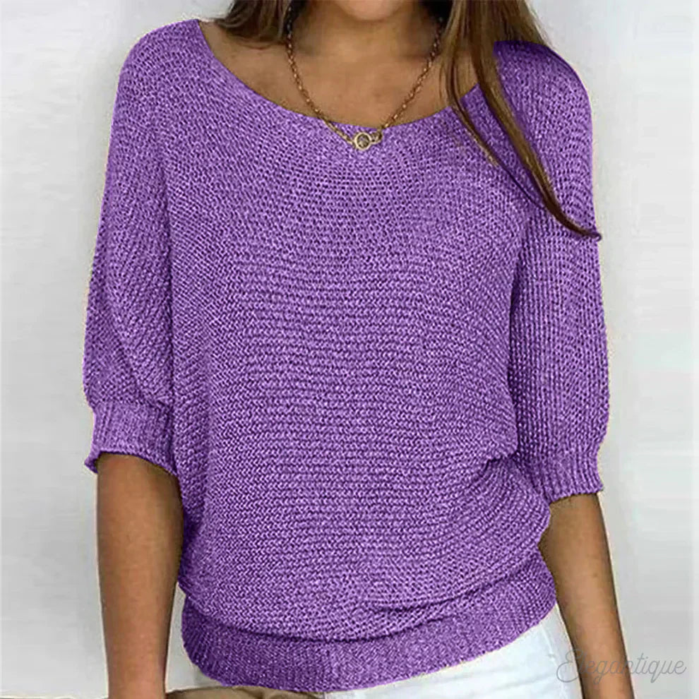 Elaris™ | Elegant Knit Sweater