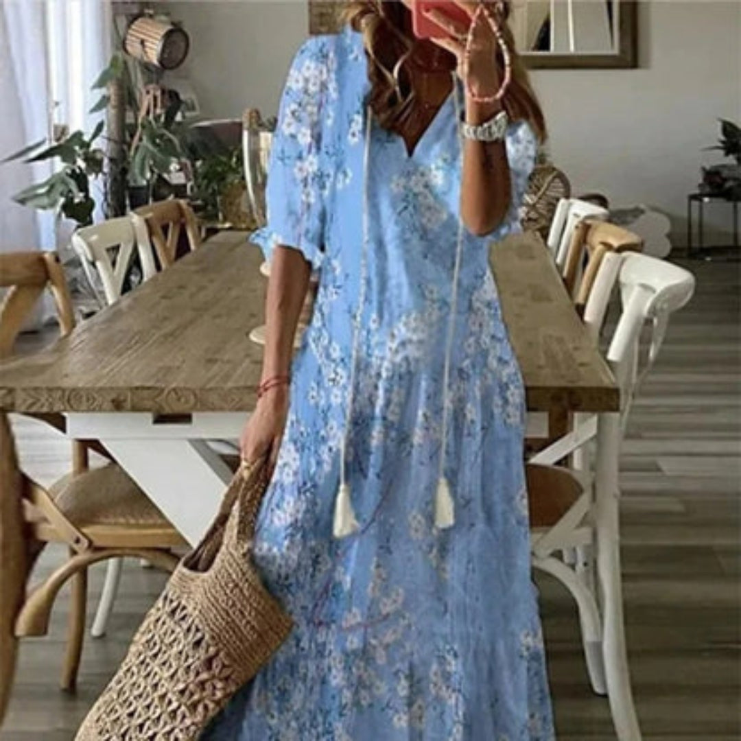Annemarije™ | Boho Belly-Covering Dress
